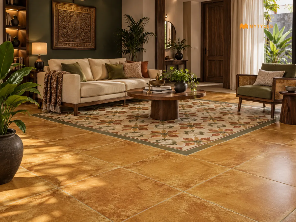 Using Ceramic Tiles in the Living Room